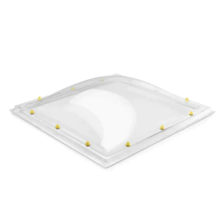 Lichtkoepel acrylaat helder (pmma) dubbelwandig
