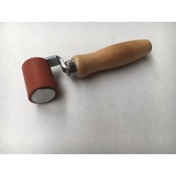 Aandruk wals 45 mm breed met houten handvat