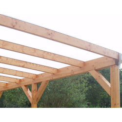 Veranda dak pakket Basic 400 cm breed