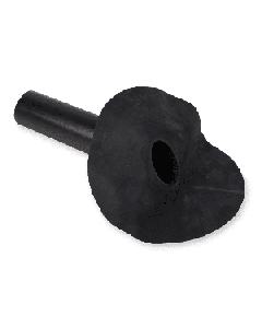 EPDM regenwaterafvoer met slabbe