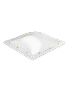 Lichtkoepel acrylaat helder (pmma) dubbelwandig