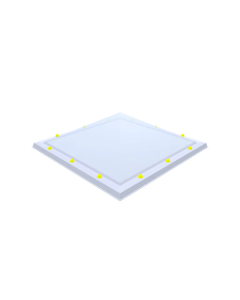 Lichtkoepel piramide opaal